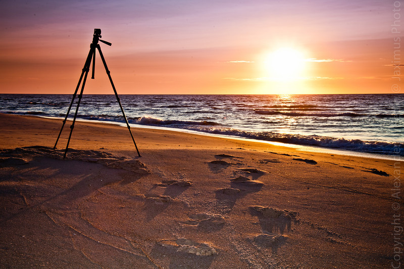 Рассвет на острове Assateague