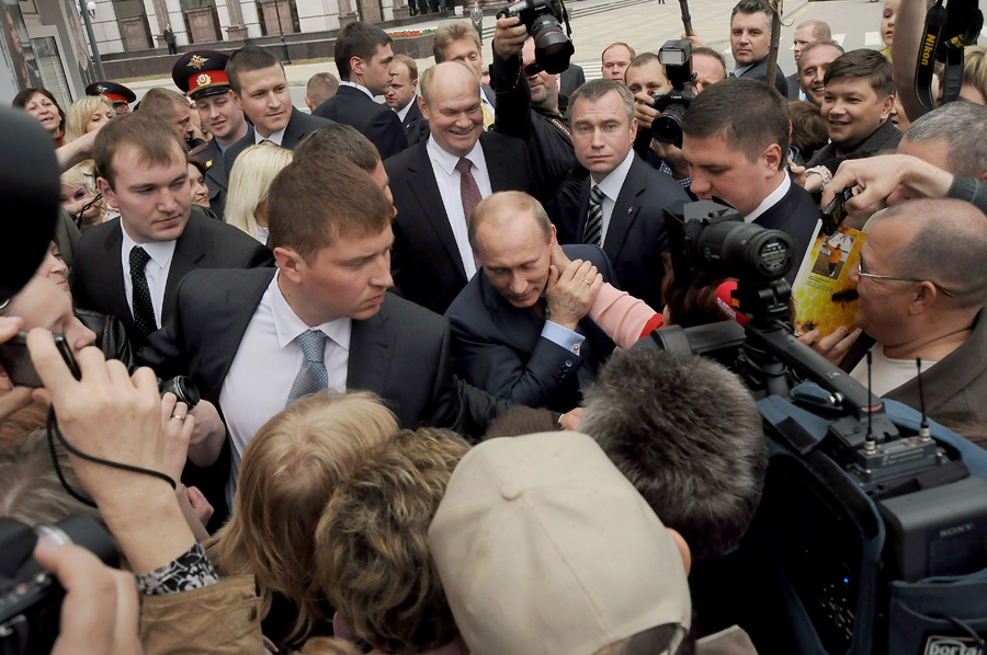 Пенза встречала Путина.