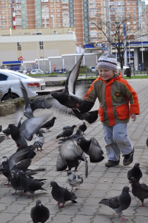 Городской мальчик.