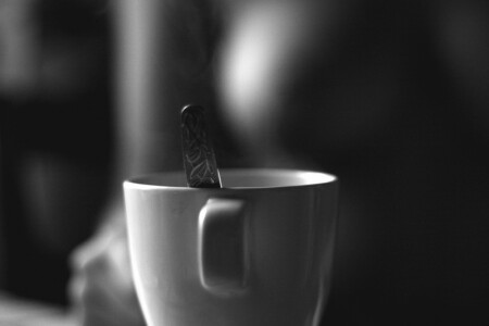 кружка с ложкой