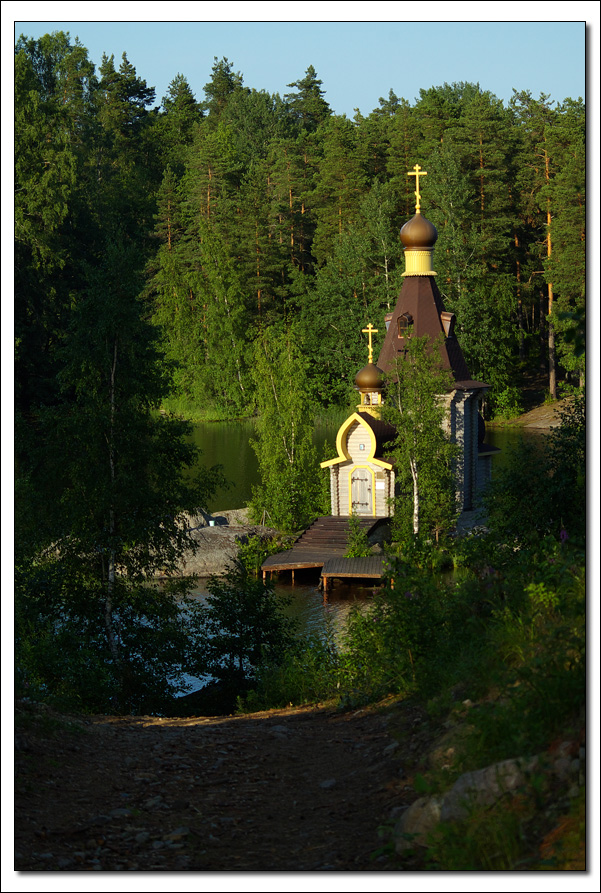 В вечернем свете