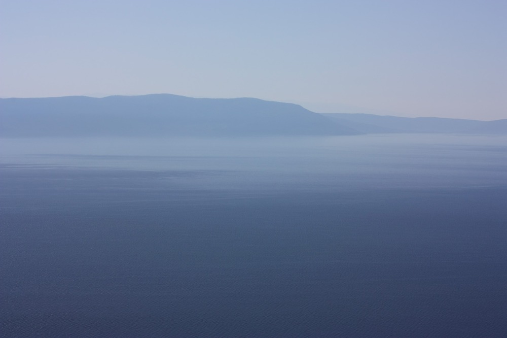 Only Blue (Sea from the Mountain near Rabac)