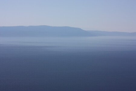 Only Blue (Sea from the Mountain near Rabac)