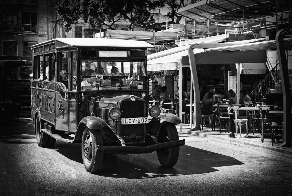 Old bus from Sliema.