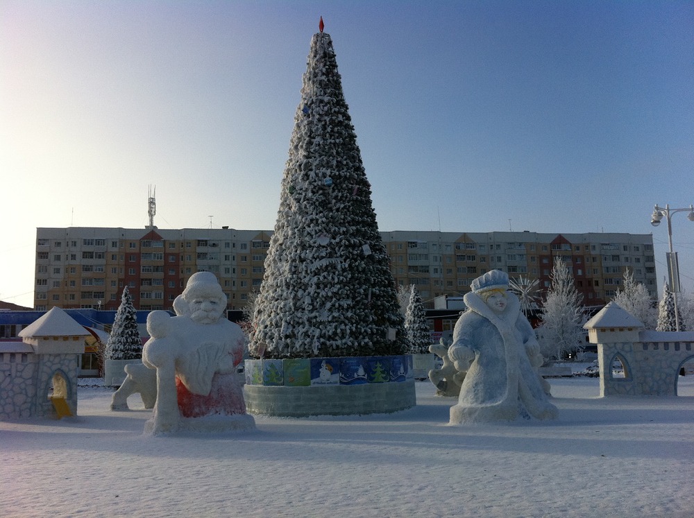 Новый Год в заснеженной Сибири!