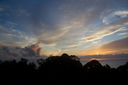 Закат над островом