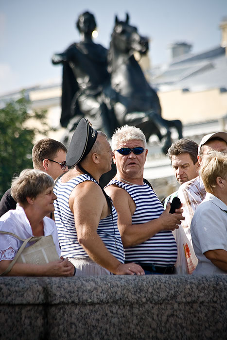 в день флота.