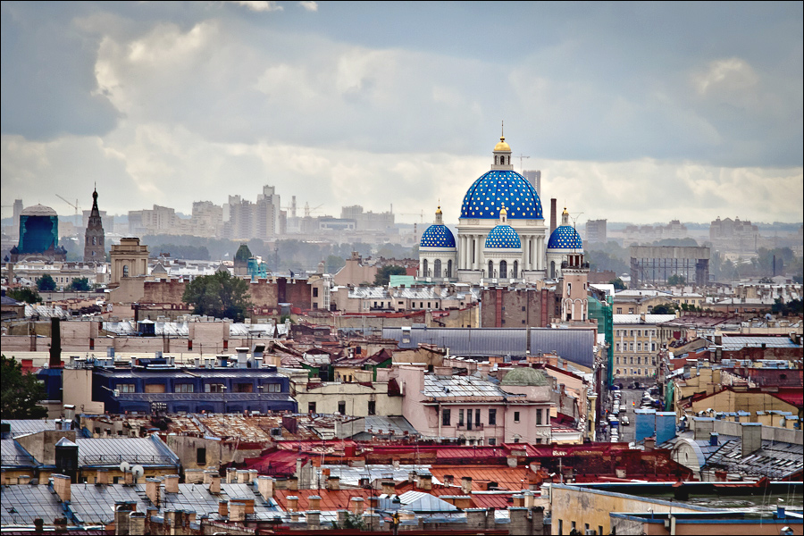 староживописные крыши