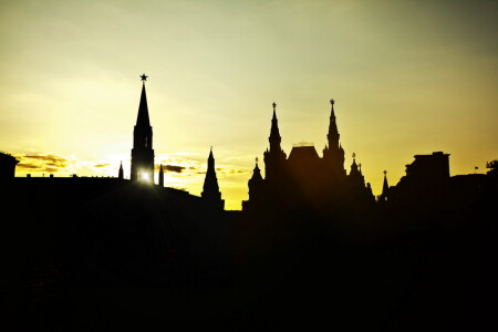 кремль.. закат...