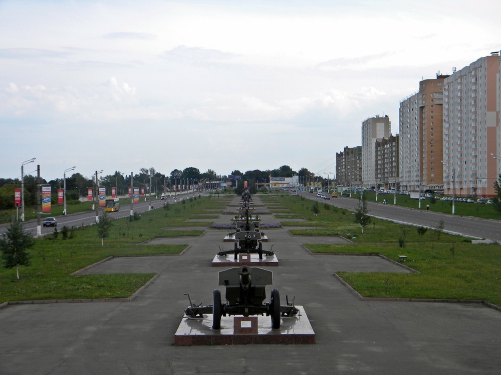 Курск. Аллея Воинской Славы