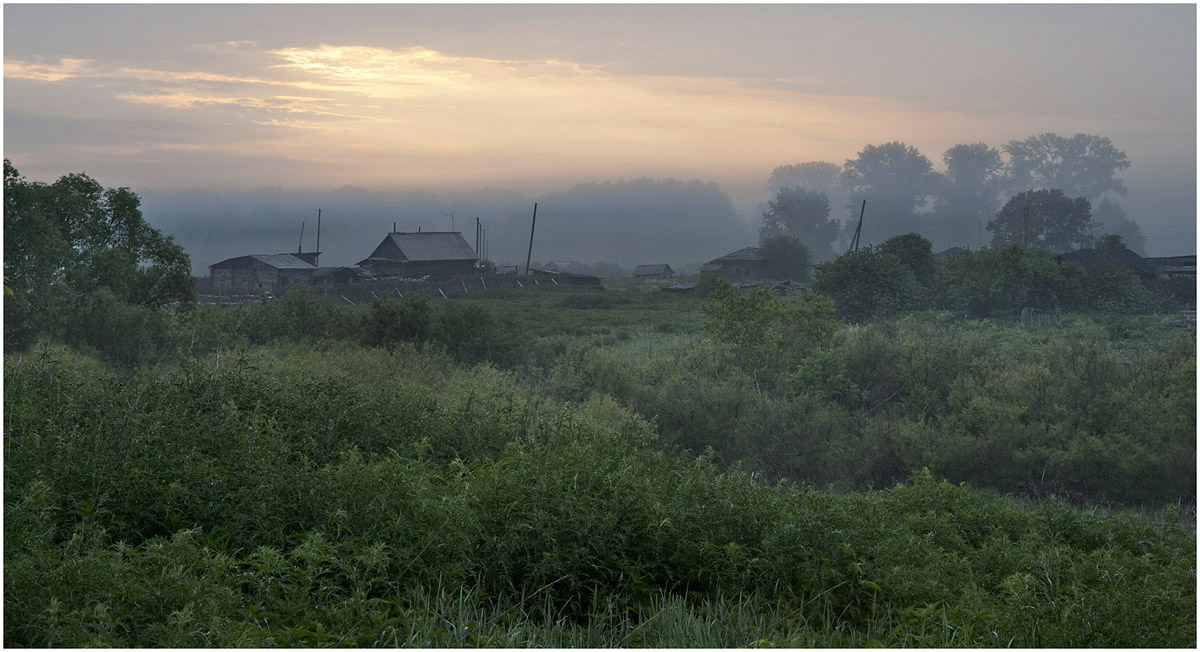 Утро в деревне