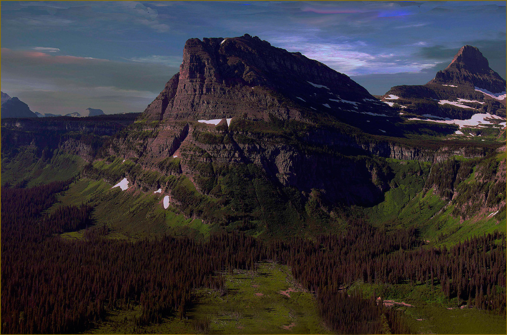 Glacier park. Montana.