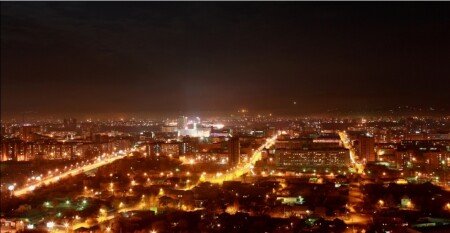 Огни ночного города