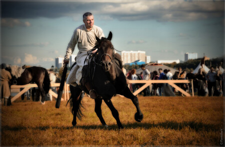 Всадник с зонтом)