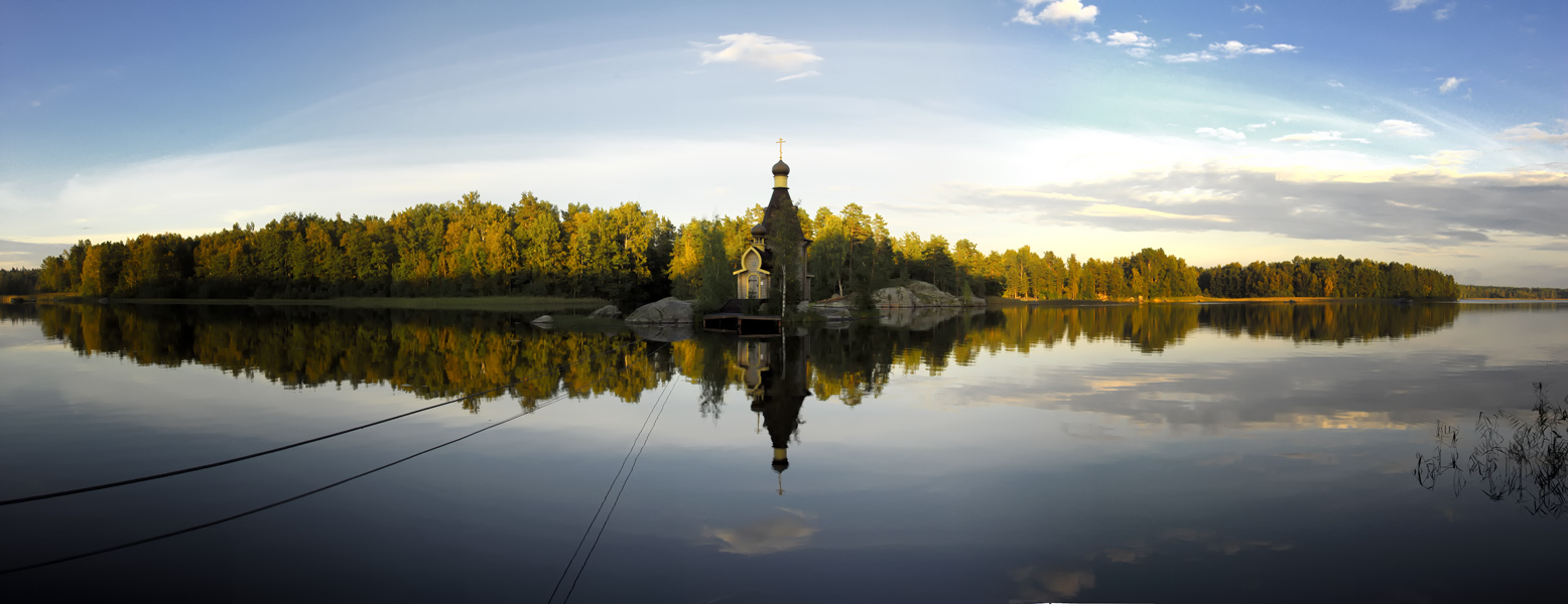 Церковь Андрея Первозванного на р.Вуокса