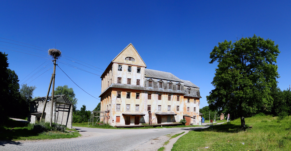 Калининградская область п.Чехово Uderwangen. Мельница.