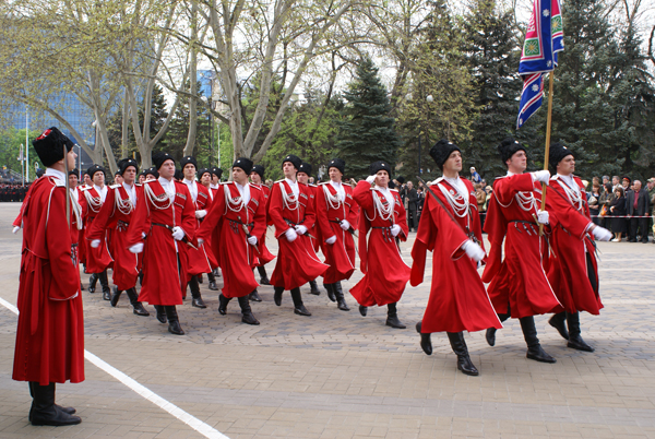 Парад Кубанского казачьего войска