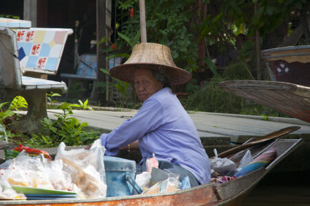 Продавщица рыбы