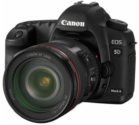 Canon EOS 5D Mark II Full-Frame Digital SLR Camera + EF 24-7