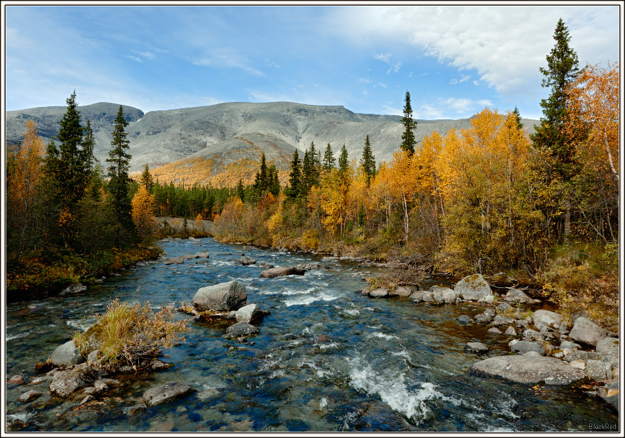 Осень на берегах Кунийок