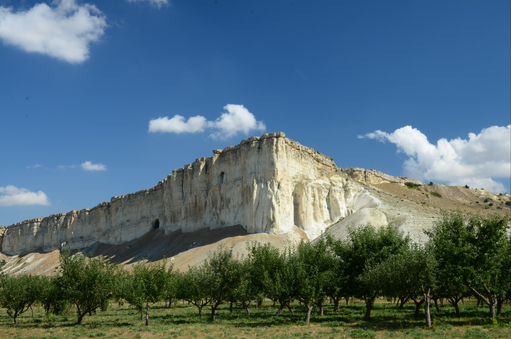 белая скала.крым