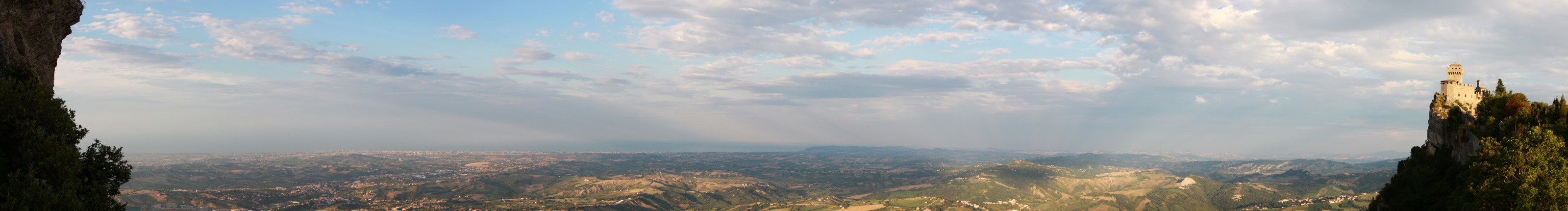 Rocca Cesta &amp; mare Adriatico