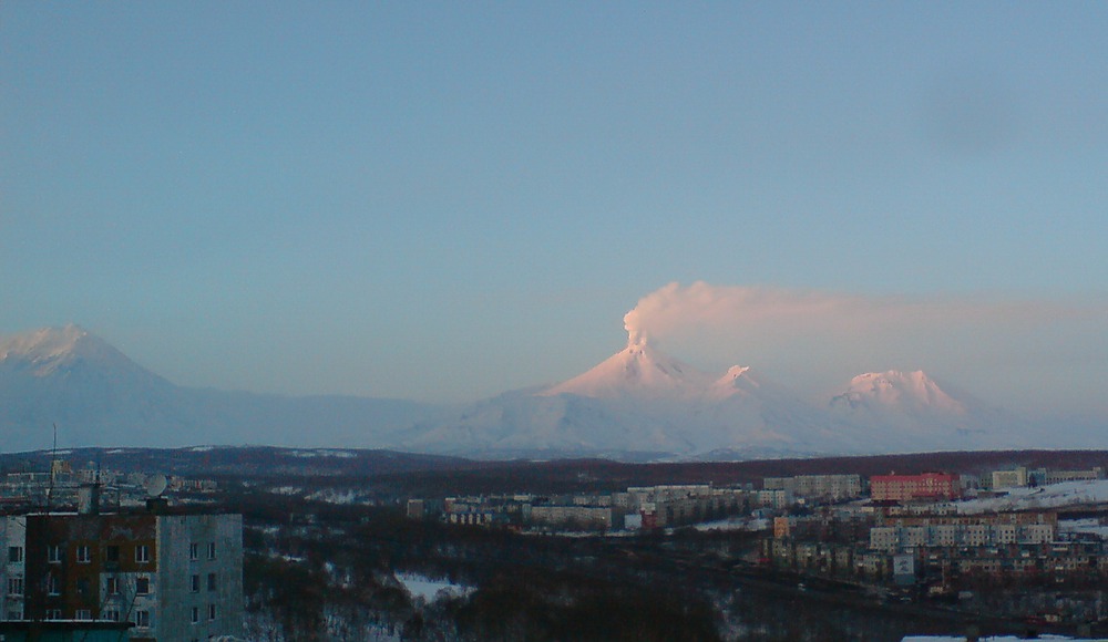 Вечер в краю вулканов