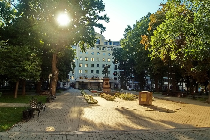 Петровский сквер. Воронеж