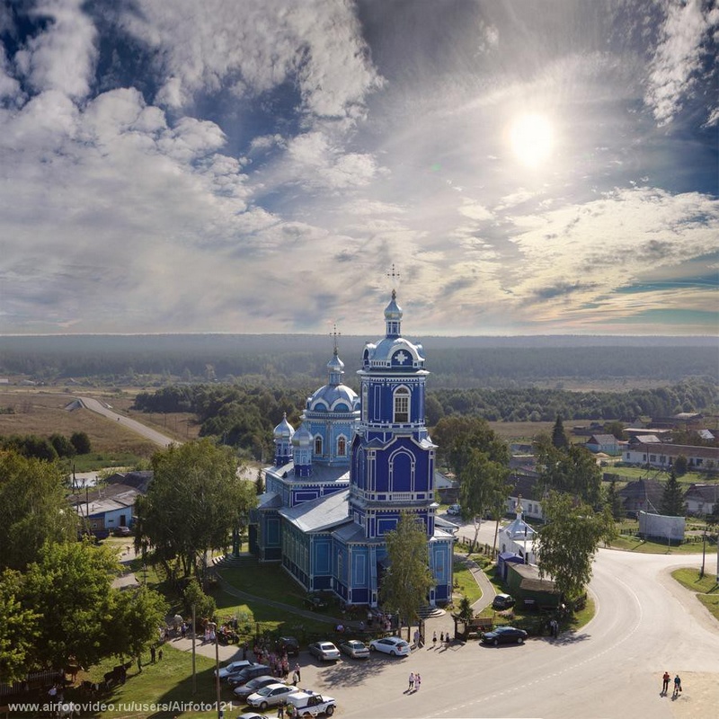 Храм в селе Оськино