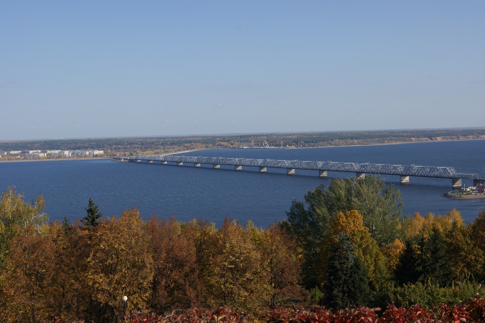 Императорский мост в Ульяновске