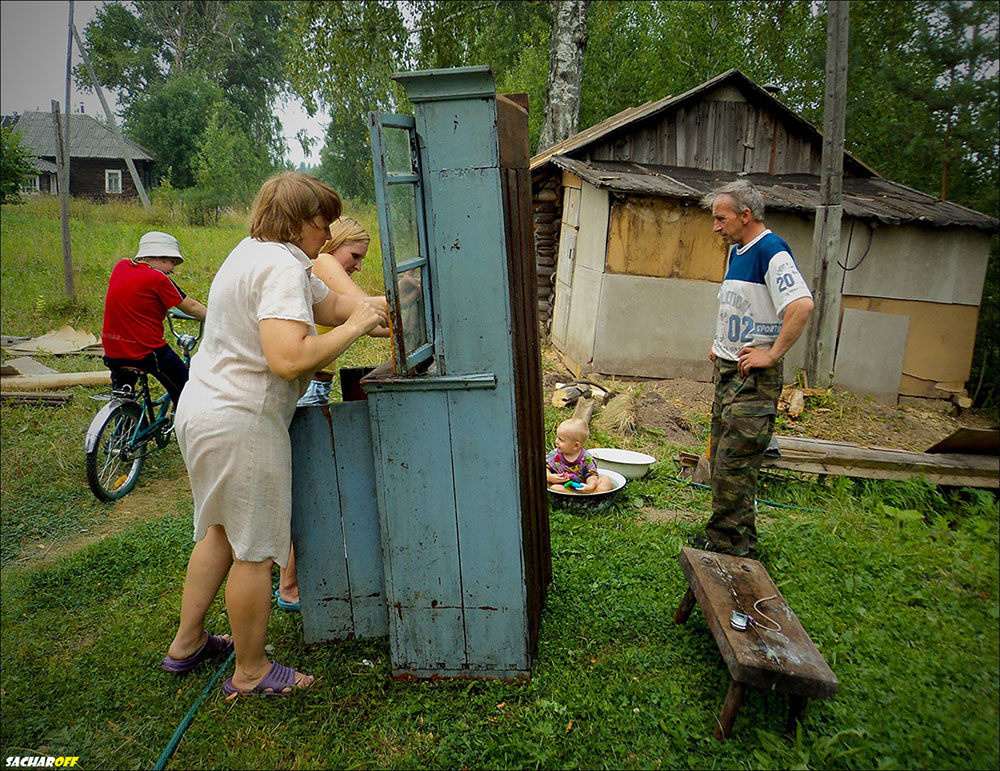 в деревне.мгновение июля.