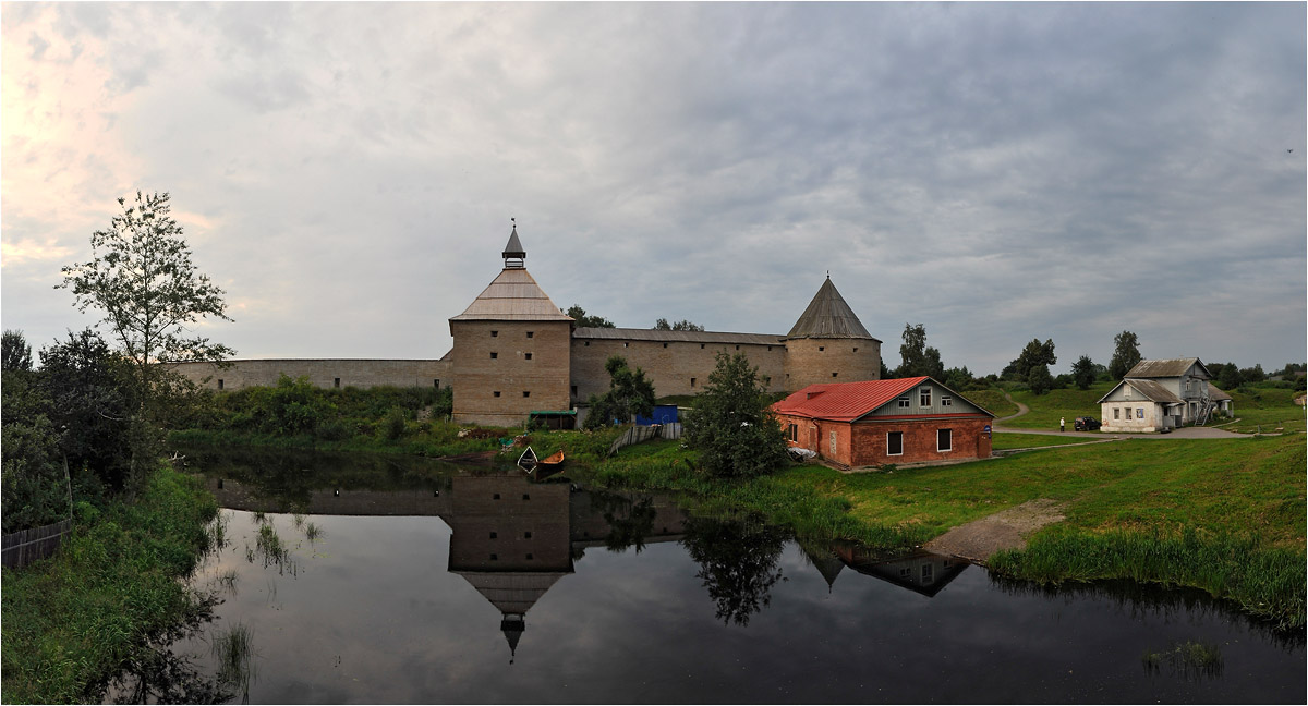 Утро Старой Ладоги.