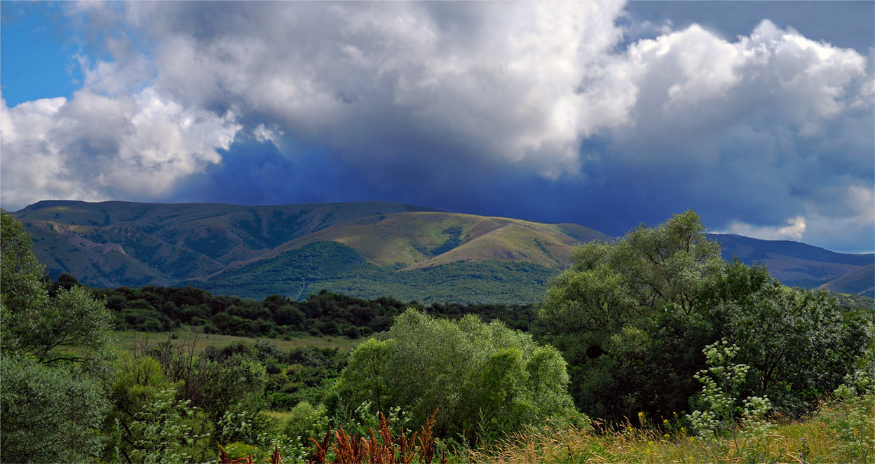 На Крымских просторах. Панорама.