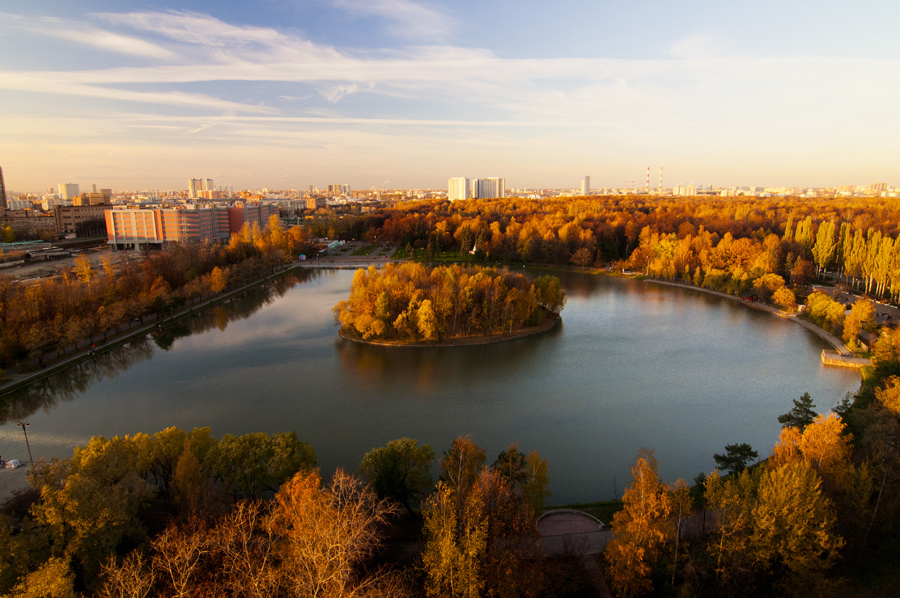 Осень. Парк. Москва.