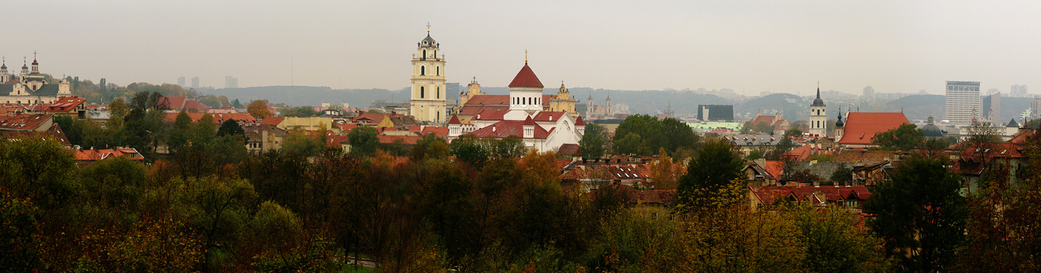 осенний Вильнюс