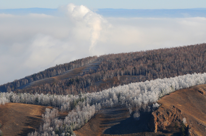 С Такмака на Красноярск