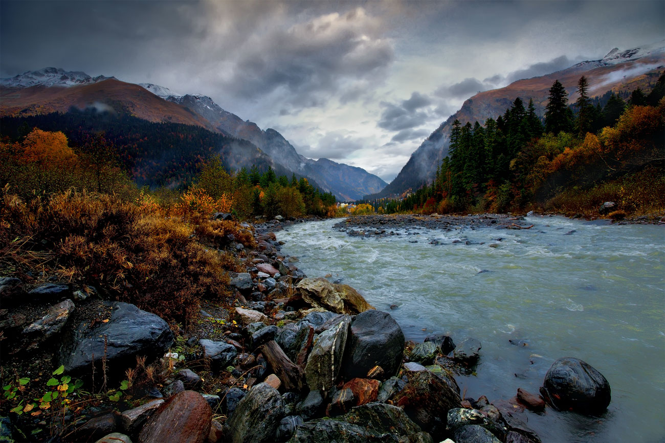 Домбай, р. Аманауз