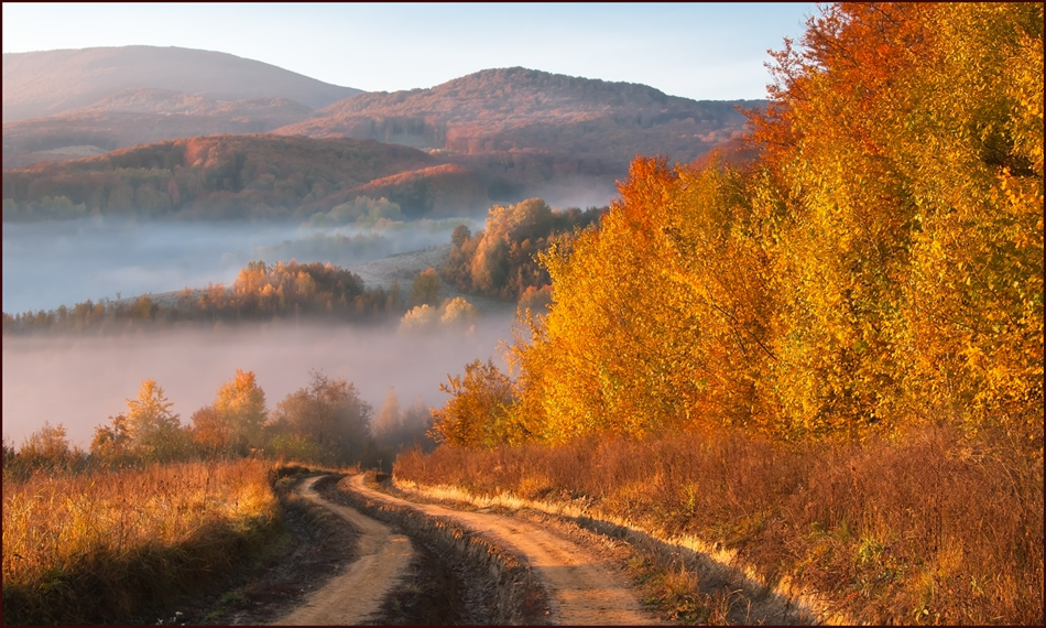 Вниз по осенней дороге