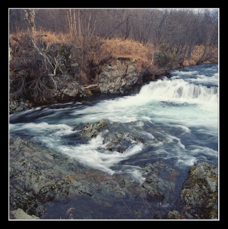 Водопад на Поперечной