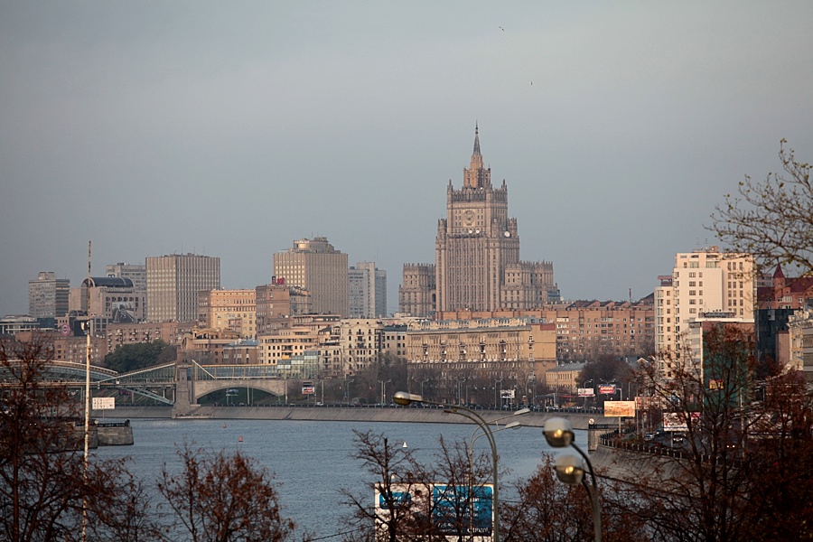 В осенней дымке