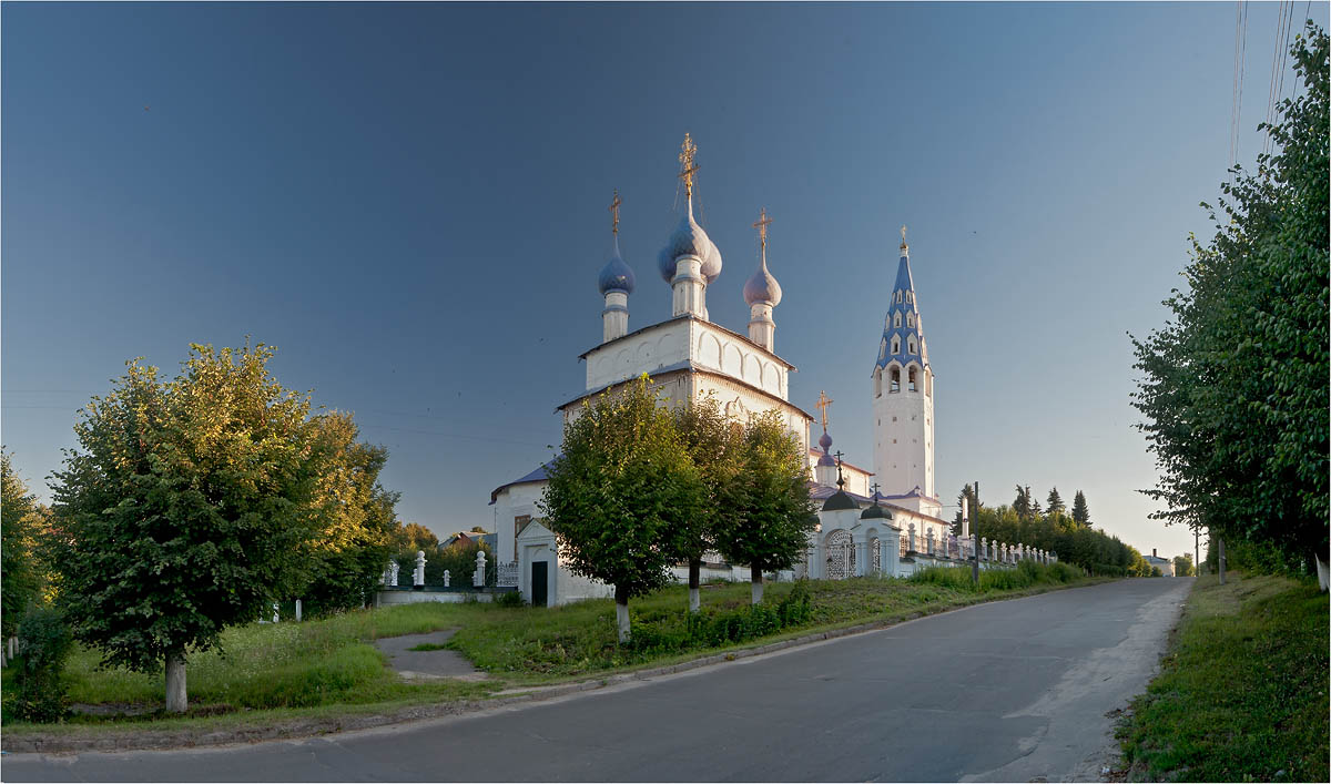 Теплый вечер в Палехе