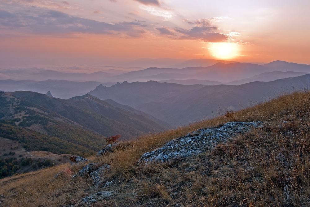 осенний закат