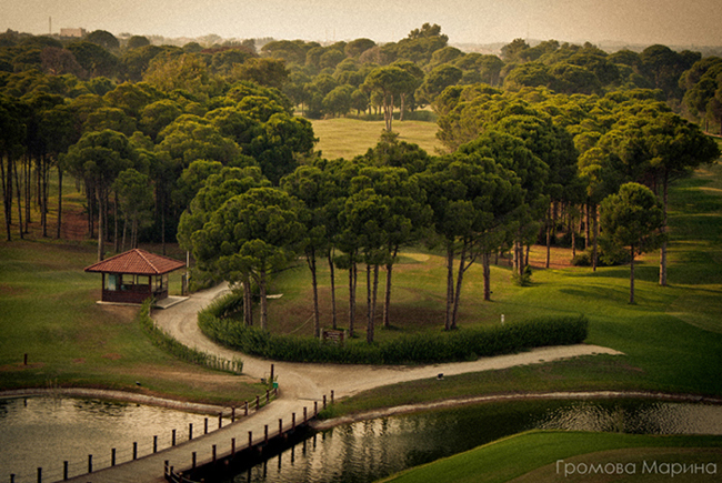 Гольф поля отеля Sueno golf