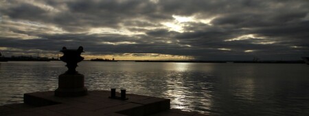 Вид с Кронштадта