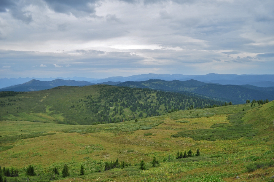 Горы Алтая.