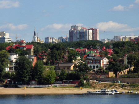 Самара в августе