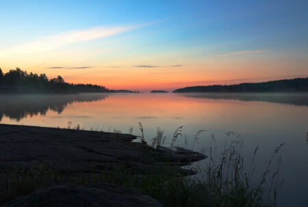 В дымке рассвета