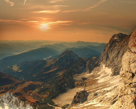 Горный закат