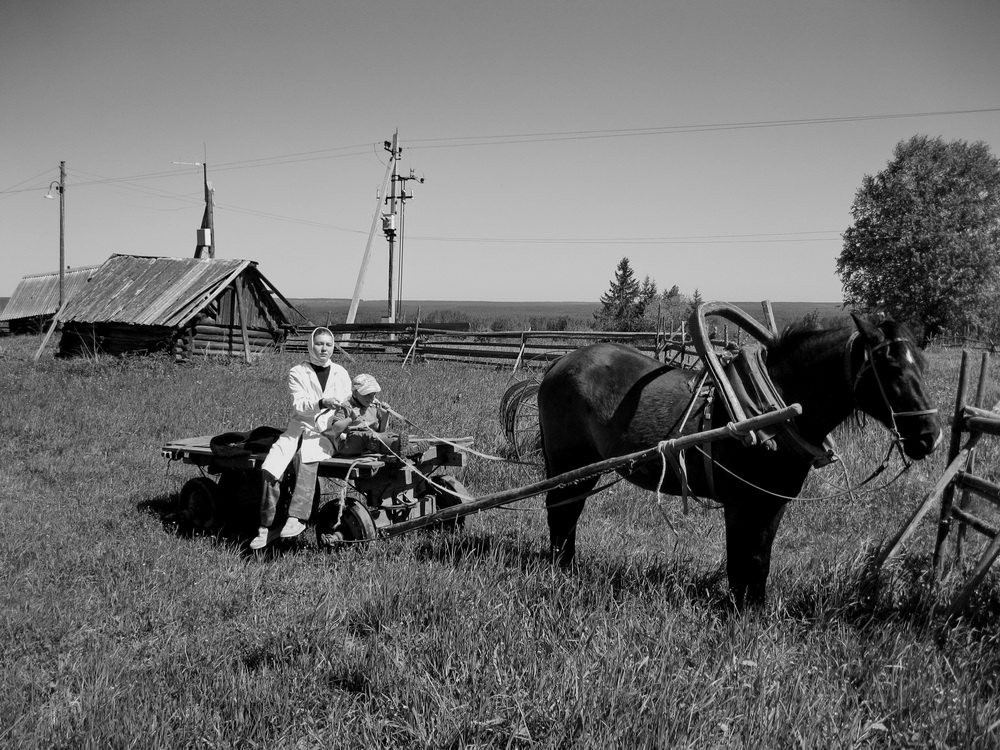 В деревне