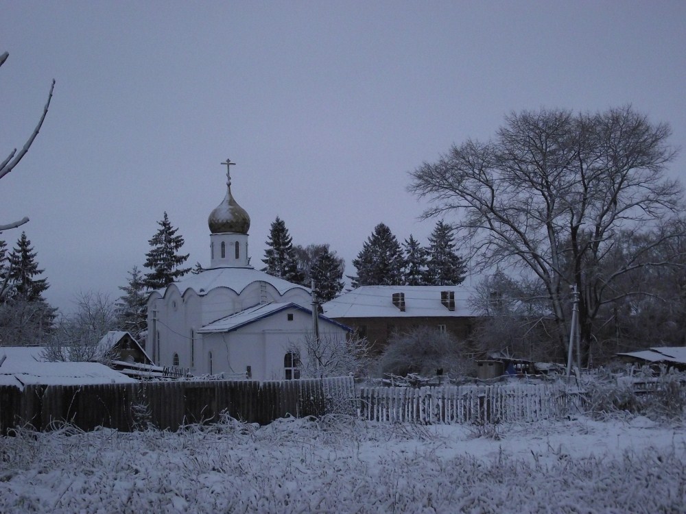 Церковь зима